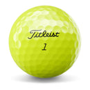 Titleist Tour Speed Golf Balls - Yellow - Double Dozen
