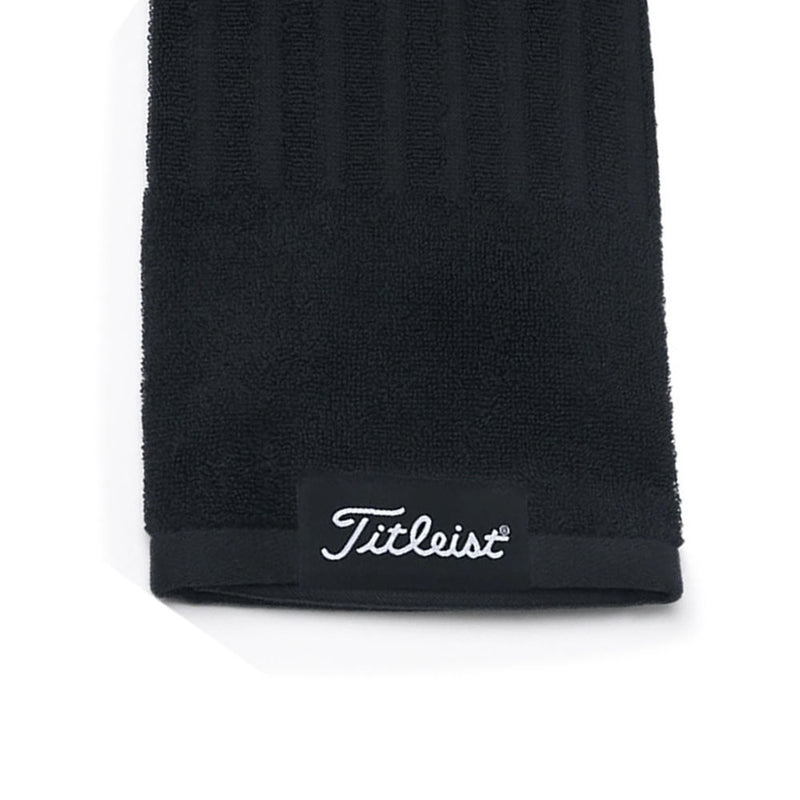 Titleist Trifold Cart Towel - Black