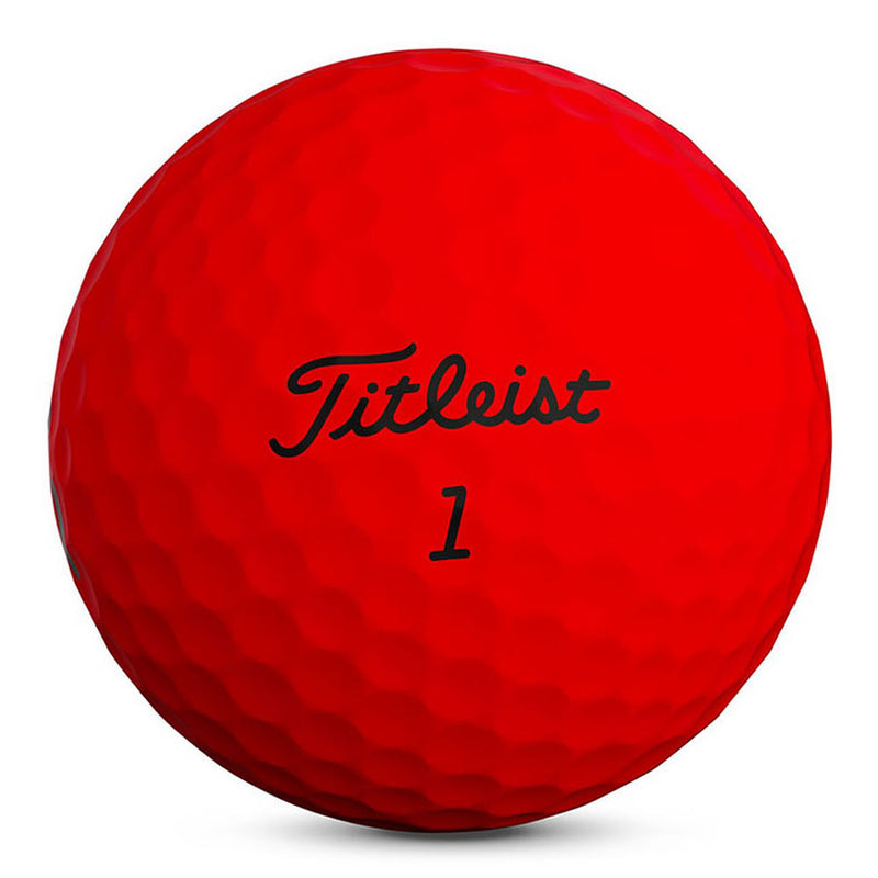 Titleist Trufeel Golf Balls - Red - 12 Pack