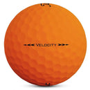 Titleist Velocity Matte Orange Golf Balls - 12 Pack