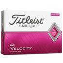 Titleist Velocity Matte Pink Golf Balls - 12 Pack