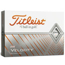 Titleist Velocity Matte White Golf Balls - 12 Pack