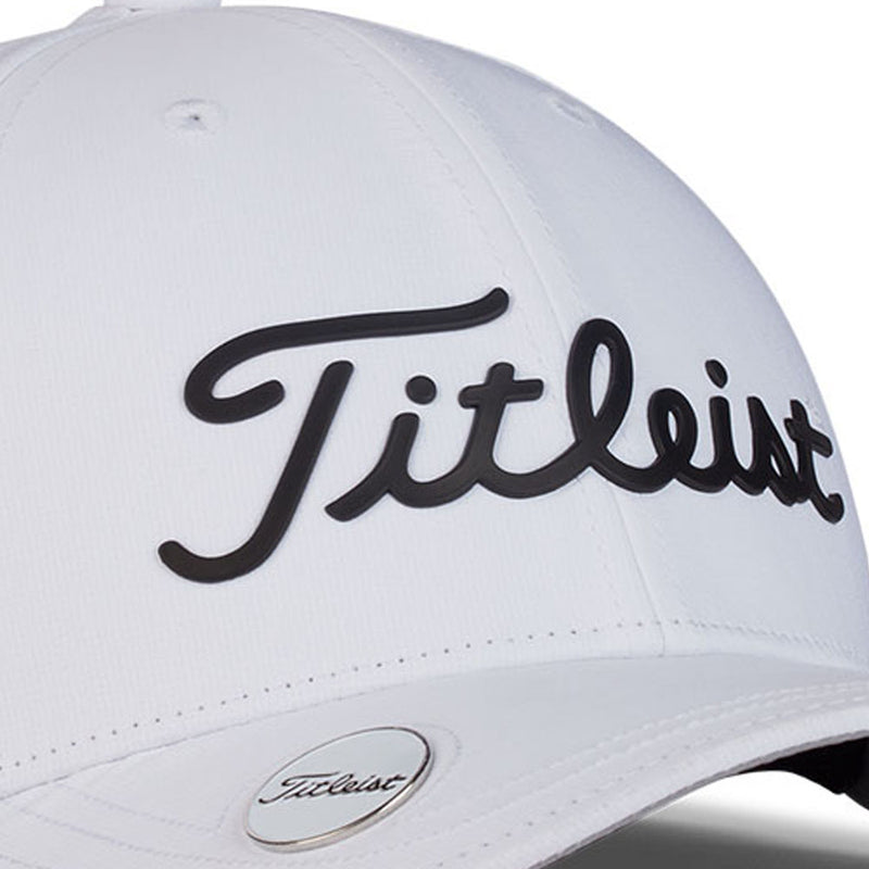 Titleist Womens Players Performance Ball Marker Cap - White/Black