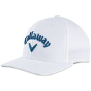Callaway Tour Authentic Performance Cap - White/Blue Slate/Cement