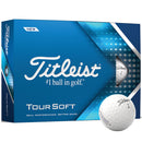 Titleist Tour Soft Golf Balls - White - 12 Pack