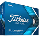 Titleist Tour Soft Golf Balls - White - 12 Pack