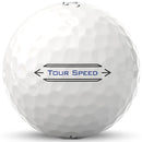 Titleist Tour Speed Golf Balls - White - 12 Pack