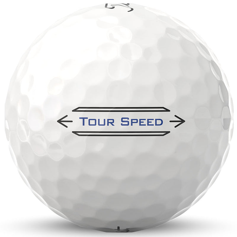 Titleist Tour Speed Golf Balls - White - Double Dozen