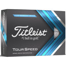 Titleist Tour Speed Golf Balls - White - 12 Pack