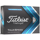 Titleist Tour Speed Golf Balls - White - Double Dozen