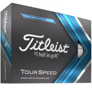Titleist Tour Speed Golf Balls - White - Double Dozen