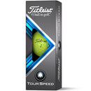 Titleist Tour Speed Golf Balls - Yellow - 12 Pack