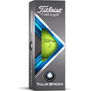 Titleist Tour Speed Golf Balls - Yellow - 12 Pack