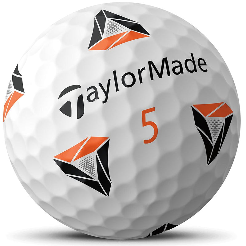 TaylorMade TP5x Pix 2.0 Golf Balls - White - 12 pack