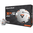 TaylorMade TP5x Pix 2.0 Golf Balls - White - 12 pack