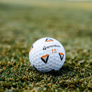 TaylorMade TP5x Pix 2.0 Golf Balls - White - 12 pack