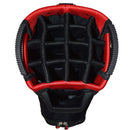 PowerBilt TPX 14-Way Divider Cart Bag - Black/Red