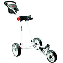 EzeGlide Cruiser 3-Wheel Push Trolley - White