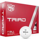 Wilson Triad Golf Balls - White - 12 Pack