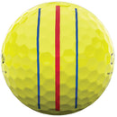 Callaway Chrome Soft X Triple Track Golf Balls - Yellow - 12 Pack