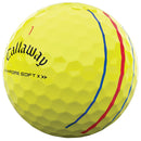Callaway Chrome Soft X Triple Track Golf Balls - Yellow - 12 Pack