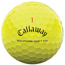 Callaway Chrome Soft X Triple Track Golf Balls - Yellow - 12 Pack