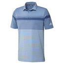 adidas Ultimate365 Engineered Heathered Polo Shirt - Trace Royal/Sky Tint/Light Blue