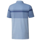 adidas Ultimate365 Engineered Heathered Polo Shirt - Trace Royal/Sky Tint/Light Blue