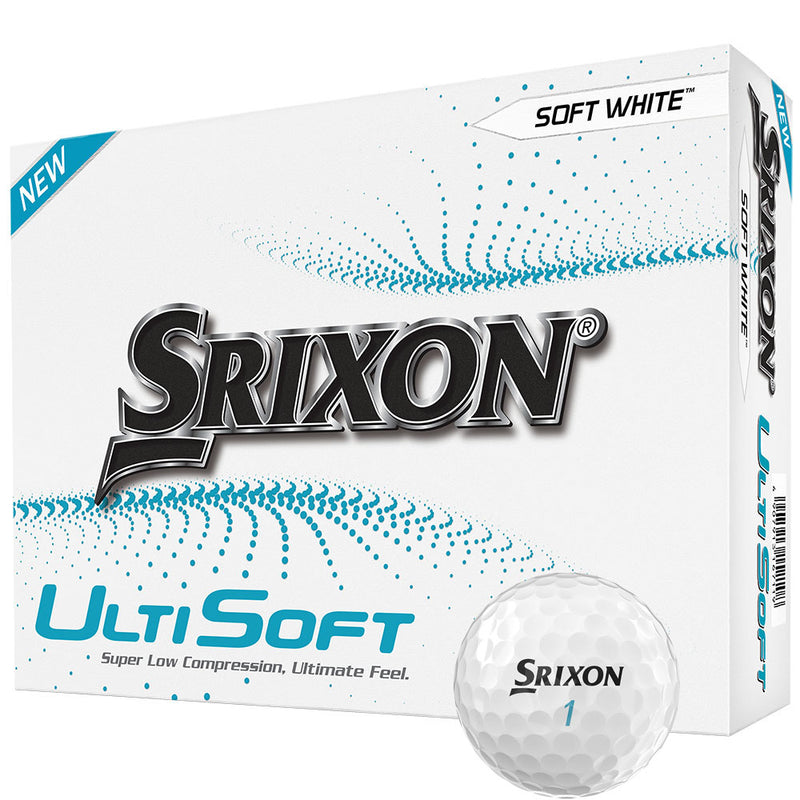 Srixon Ultisoft 4 Golf Balls - White - 12 Pack