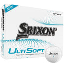 Srixon Ultisoft 4 Golf Balls - White - 4 Dozen Pack