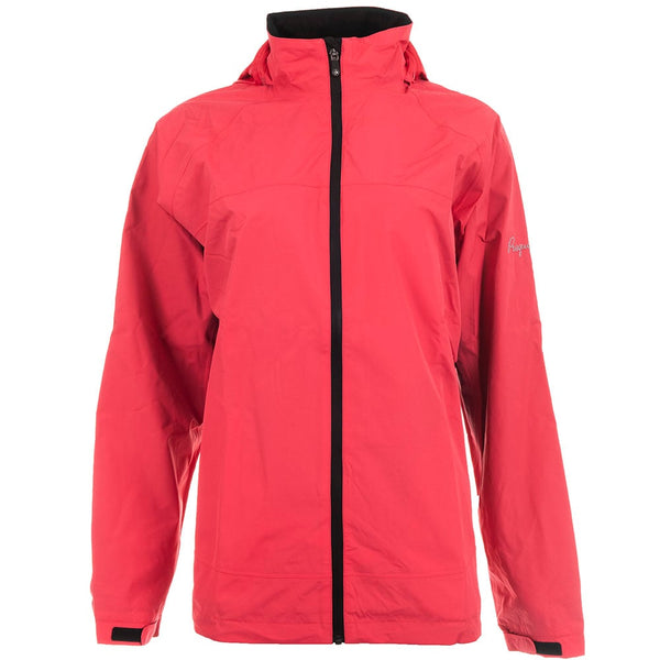 ProQuip Sophie Ultralite Ladies Waterproof Jacket - Coral/Black