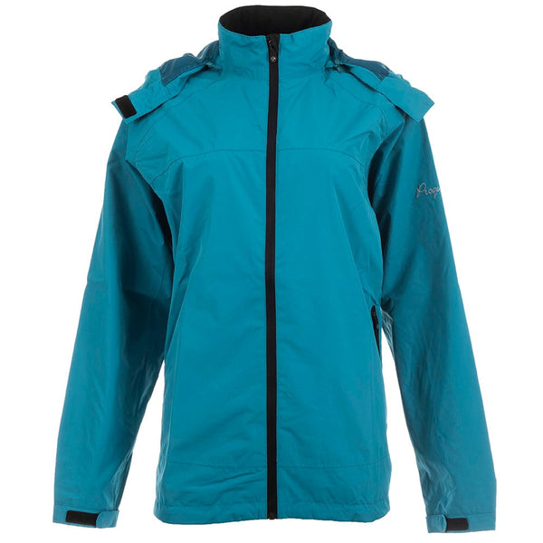 ProQuip Sophie Ultralite Ladies Waterproof Jacket - Teal/Black