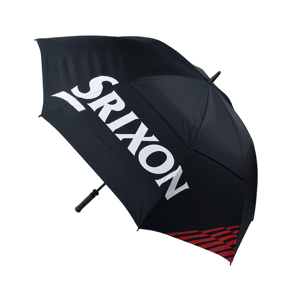 Srixon Double Canopy Golf Umbrella - Black/Red