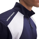 Under Armour Drive Wind Short Sleeve 1/2 Zip Top - Midnight Navy/Varsity Blue/White