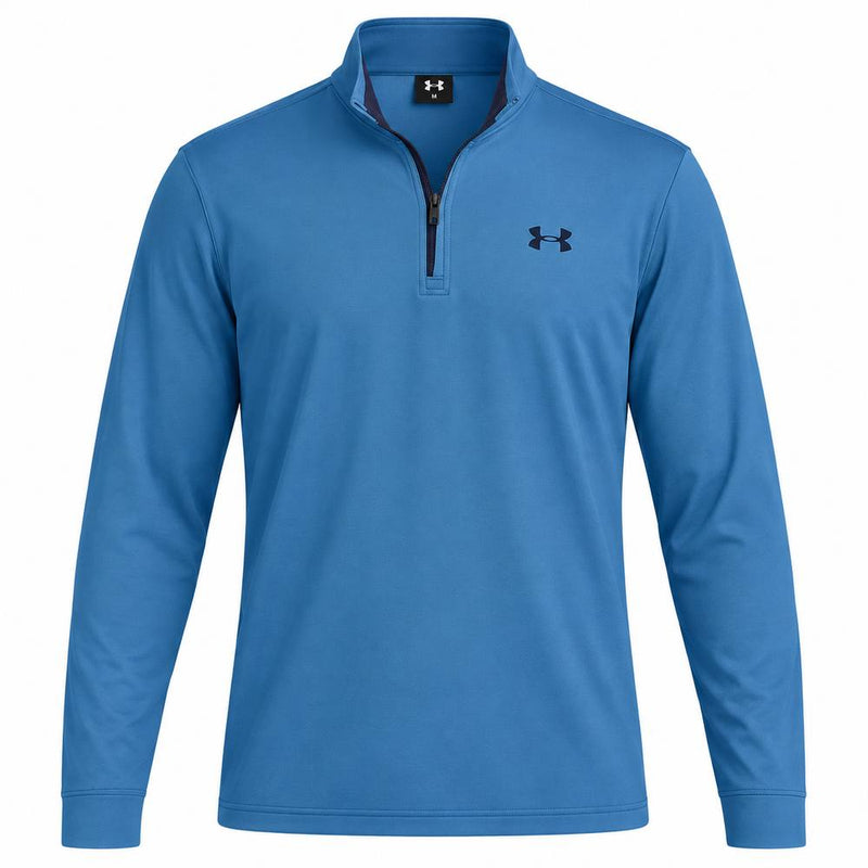 Under Armour Playoff 2.0 1/4 Zip Pullover - Photon Blue/Midnight Navy/Midnight Navy