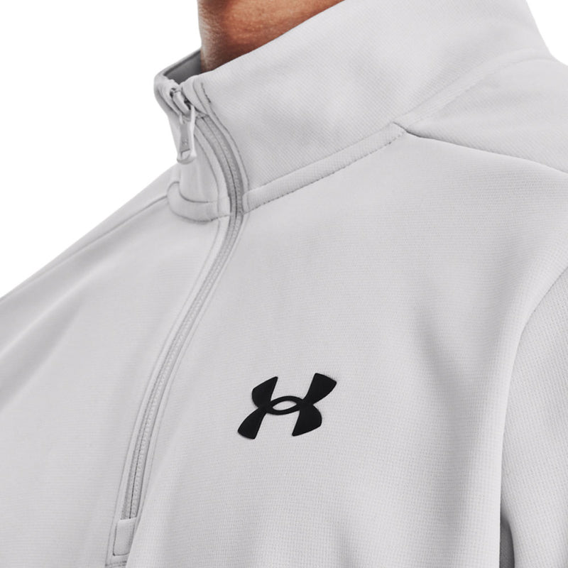 Under Armour Armour Fleece 1/4 Zip Sweater - Halo Grey