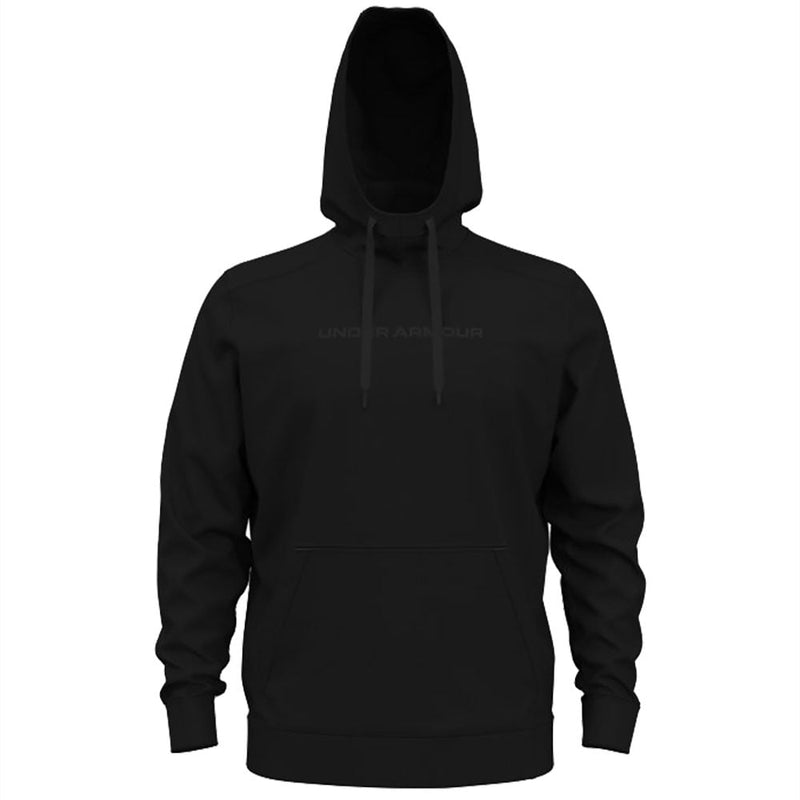 Under Armour Fleece Wordmark Hoodie Black