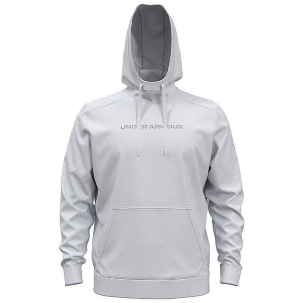 Under Armour Fleece Wordmark Hoodie - Halo Grey