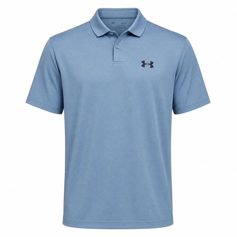 Under Armour Matchplay Performance 3.0 Polo Shirt - Blue Smoke/Midnight Navy