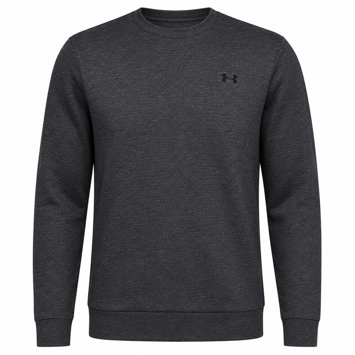 Under Armour Drive Midlayer Crewneck Pullover - Black/Anthracite