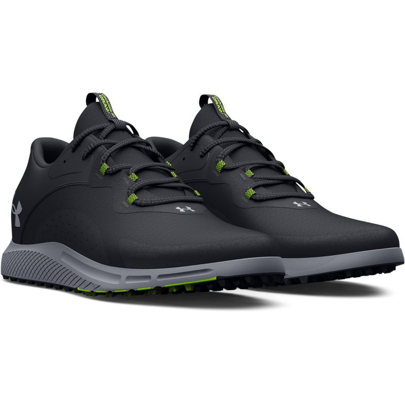 Under Armour Charged Draw 2 Waterproof Spikeless Shoes Black Steel