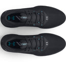 Under Armour Charged Draw 2 Wide Fit Waterproof Spiked Shoes - Black/Steel