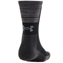 Under Armour Cold Weather Crew Socks (2 Pack) - Black/Pitch Grey