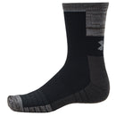 Under Armour Cold Weather Crew Socks (2 Pack) - Black/Pitch Grey