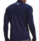 Under Armour ColdGear Armour Fitted Mock - Midnight Navy/White