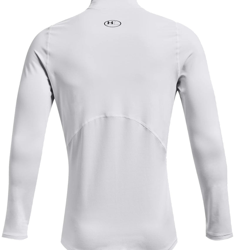 Under Armour ColdGear Armour Fitted Mock - White/Black