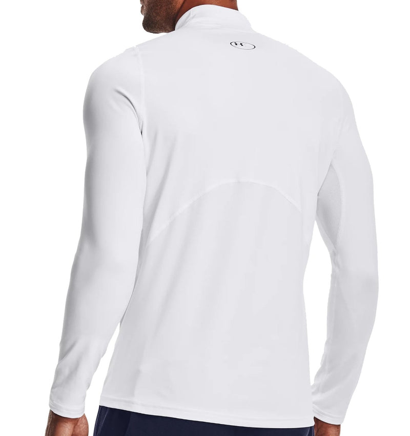 Under Armour ColdGear Armour Fitted Mock - White/Black