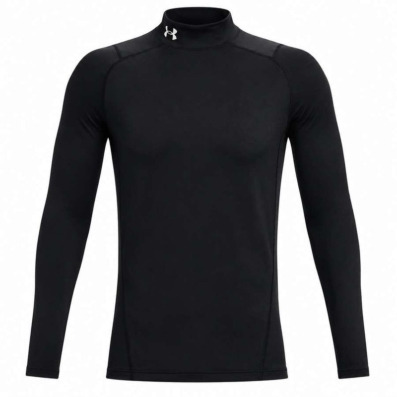 Under Armour ColdGear Armour Fitted Mock - Black/White