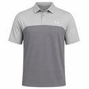 Under Armour T2G Colorblock Polo Shirt - Titanium/Clay Green/White