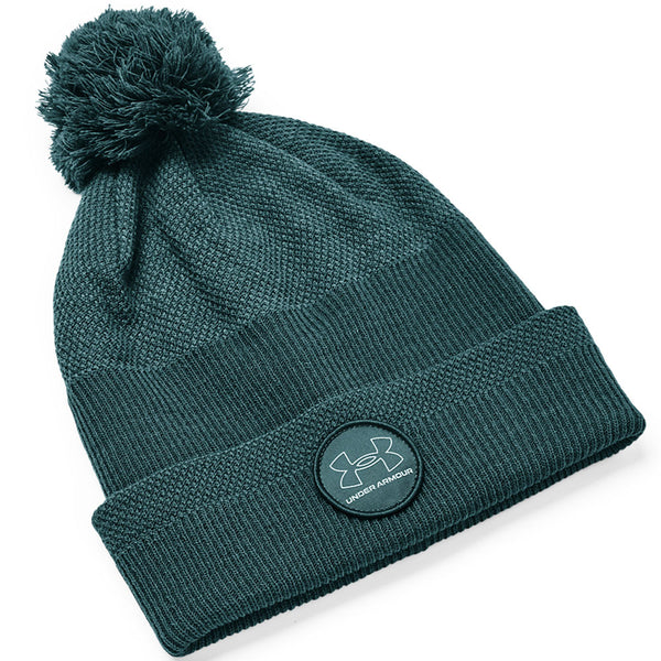Under Armour Driver Pom Beanie - Tourmaline Teal